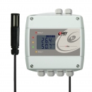 Temperatur och luftfuktighetsregulator med ext. givare och Ethernet